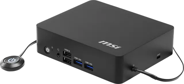 Alt view image 7 of 7 - MSI Desktop PC Cubi NUC TWG S-016US Intel N150 8GB DDR5 128GB SSD Intel Graphics Windows 11 Pro