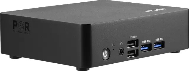 Alt view image 3 of 7 - MSI Desktop PC Cubi NUC TWG S-016US Intel N150 8GB DDR5 128GB SSD Intel Graphics Windows 11 Pro