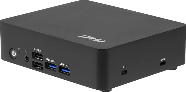 Alt view image 4 of 7 - MSI Desktop PC Cubi NUC TWG S-016US Intel N150 8GB DDR5 128GB SSD Intel Graphics Windows 11 Pro
