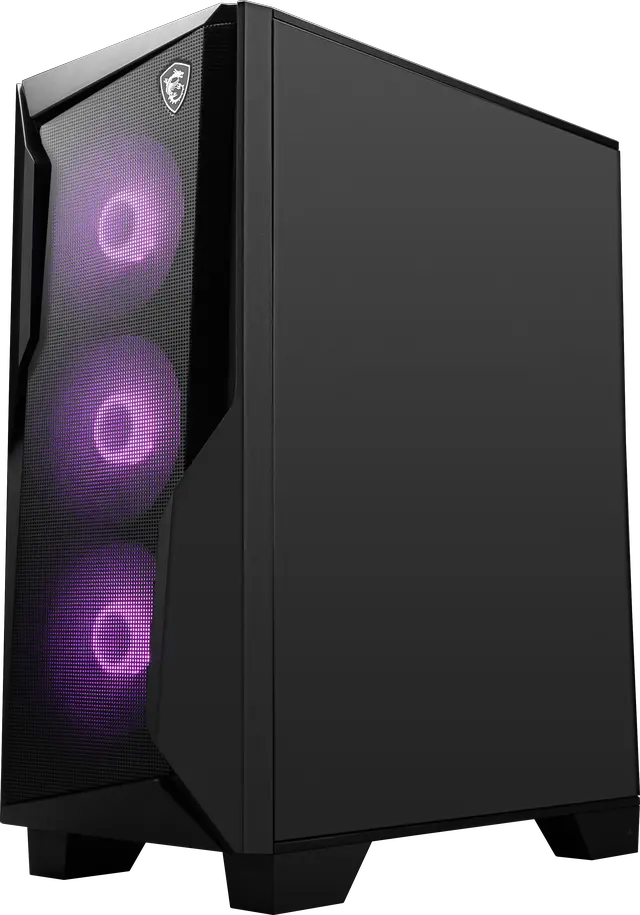 Alt view image 3 of 11 - MSI Codex R2 Gaming Desktop PC, Intel Core i5-14400F, GeForce RTX 5050 8GB GDDR7, 16GB DDR5, 1TB NVMe SSD, Wi-Fi 6E, Bluetooth 5.3, Windows 11 Home