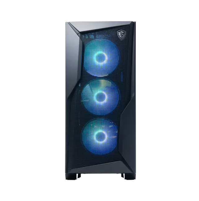 Alt view image 8 of 11 - MSI Codex R2 Gaming Desktop PC, Intel Core i5-14400F, GeForce RTX 5050 8GB GDDR7, 16GB DDR5, 1TB NVMe SSD, Wi-Fi 6E, Bluetooth 5.3, Windows 11 Home