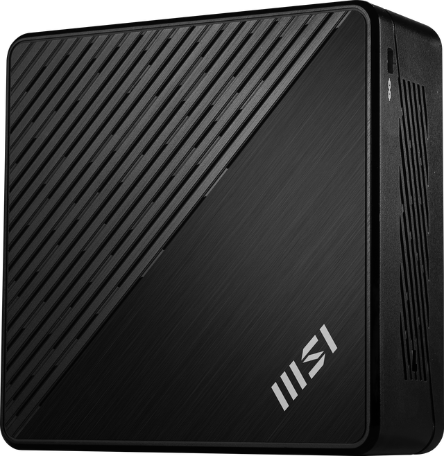 Alt view image 3 of 12 - MSI Mini PC Cubi 5 1MA-667US Intel Core 3 100U 8GB DDR4 500GB NVMe SSD Intel Graphics Windows 11 Pro