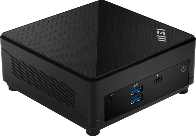 Alt view image 9 of 12 - MSI Mini PC Cubi 5 1MA-668US Intel Core 3 100U 8GB DDR4 500GB NVMe SSD Intel Graphics Windows 11 Home