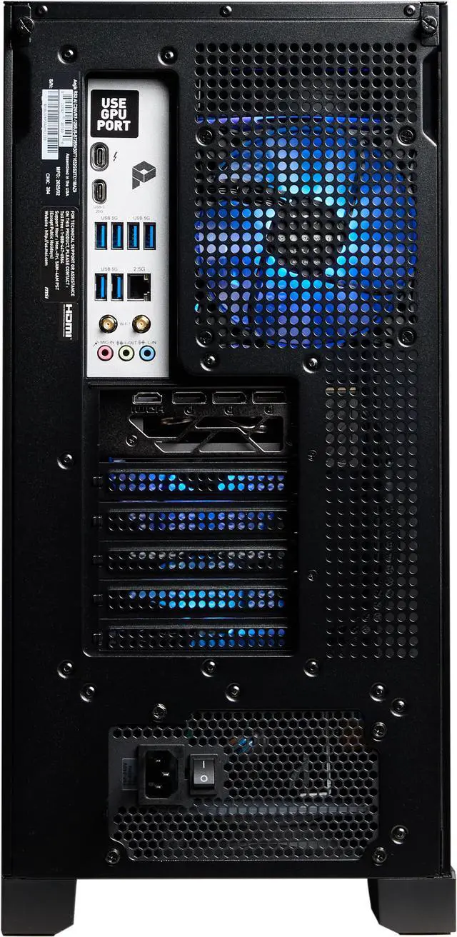 Alt view image 6 of 17 - MSI Aegis RS2 AI Gaming Desktop Core Ultra 7 270K RTX 5070 12GB GDDR7 16GB DDR5 1TB NVMe SSD Wi-Fi 6E Windows 11 Home Advanced