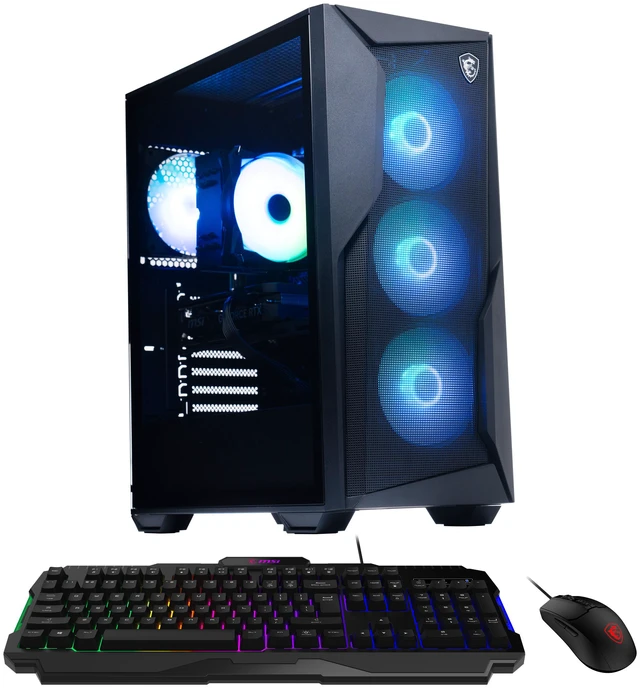 Alt view image 2 of 13 - MSI Desktop PC Codex Z2 14700F + 5060 121R 2K Intel Core i7-14700F 32GB DDR5 1TB NVMe SSD GeForce RTX 5060 Windows 11 Home