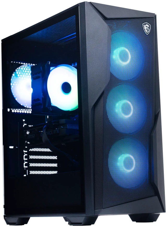 Alt view image 7 of 13 - MSI Desktop PC Codex Z2 14700F + 5060 121R 2K Intel Core i7-14700F 32GB DDR5 1TB NVMe SSD GeForce RTX 5060 Windows 11 Home