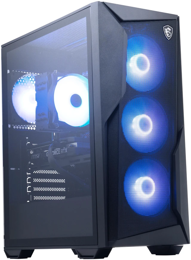 Alt view image 6 of 11 - MSI Desktop PC 5060 Ti 8G 5060 Ti 8G Ultra 7 265 16GB DDR5 1TB NVMe SSD GeForce RTX 5060 Ti Windows 11 Home