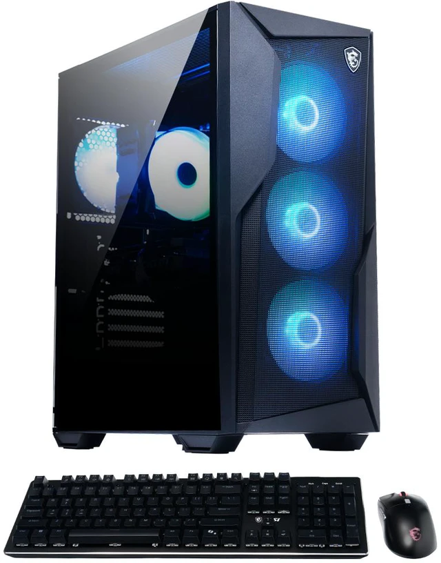 Alt view image 10 of 11 - MSI Desktop PC 5060 Ti 8G 5060 Ti 8G Ultra 7 265 16GB DDR5 1TB NVMe SSD GeForce RTX 5060 Ti Windows 11 Home