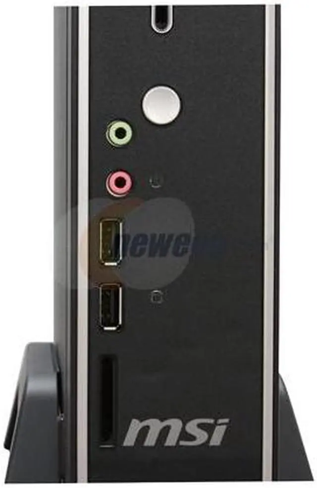 Alt view image 4 of 12 - MSI Desktop PC Wind Nettop CS120 Intel Atom 230 1GB DDR2 160GB HDD Intel GMA 950 Windows XP Home