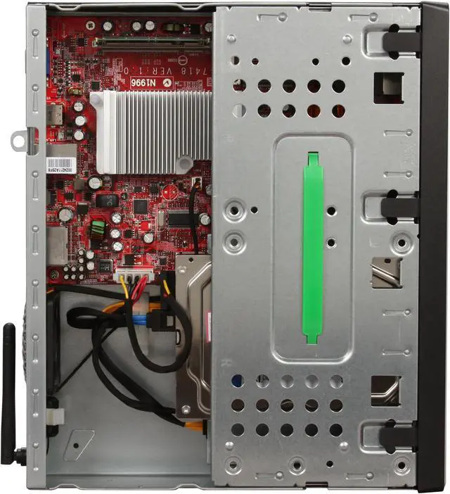 Alt view image 9 of 12 - MSI Desktop PC Wind Nettop CS120 Intel Atom 230 1GB DDR2 160GB HDD Intel GMA 950 Windows XP Home