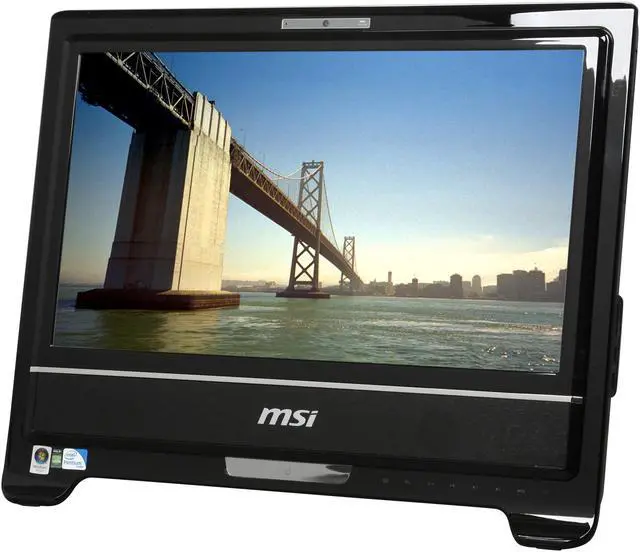 Alt view image 4 of 8 - MSI Desktop PC Wind Top AE2200-01SUS Intel Pentium E5400 4GB DDR2 500GB HDD 21.6" Window Vista Home Premium 64-bit