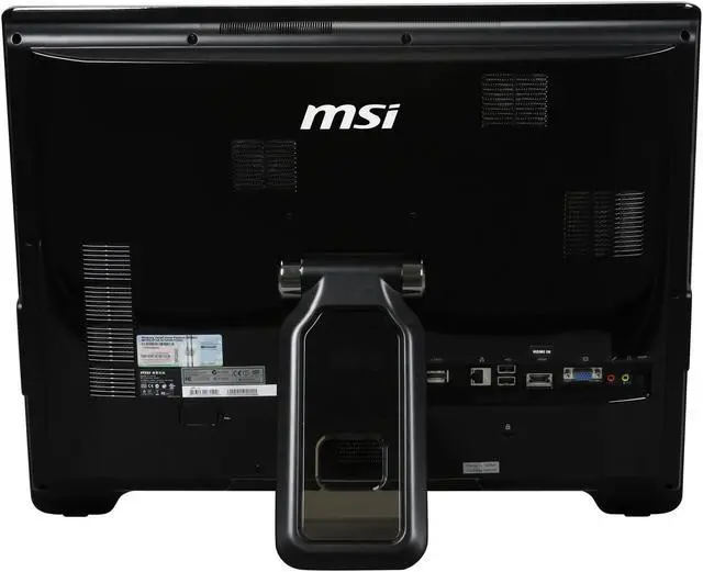 Alt view image 6 of 8 - MSI Desktop PC Wind Top AE2200-01SUS Intel Pentium E5400 4GB DDR2 500GB HDD 21.6" Window Vista Home Premium 64-bit