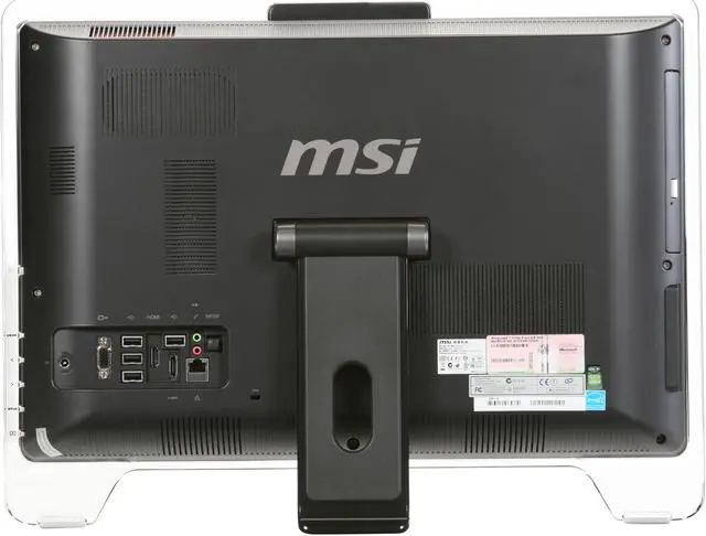 Alt view image 5 of 7 - MSI Desktop PC Wind Top AE2020-30SUS Intel Celeron T3100 4GB DDR2 320GB HDD 20.0" Windows 7 Home Premium