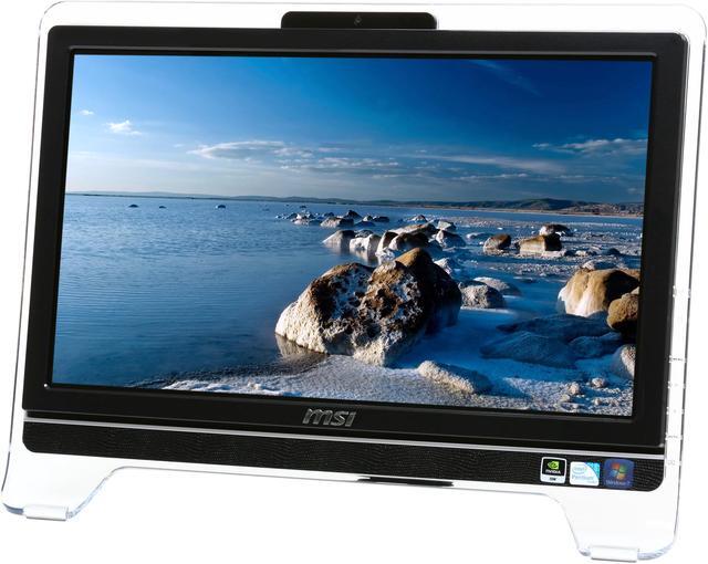 Alt view image 3 of 7 - MSI Desktop PC Wind Top AE2020-098US Intel Pentium T4500 3GB DDR2 320GB HDD 20.0" Touchscreen Windows 7 Home Premium 64-bit