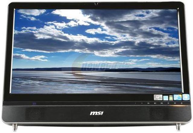 Alt view image 2 of 8 - MSI All-in-One PC Wind Top AE2400-057US Intel Core 2 Quad Q9400S 4GB DDR3 1TB HDD 23.6" Touchscreen Windows 7 Home Premium 64-bit