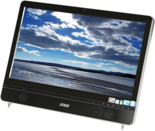 Alt view image 3 of 8 - MSI All-in-One PC Wind Top AE2400-057US Intel Core 2 Quad Q9400S 4GB DDR3 1TB HDD 23.6" Touchscreen Windows 7 Home Premium 64-bit