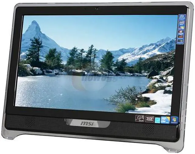 Alt view image 3 of 8 - MSI Desktop PC Wind Top AE2280-009US Intel Core i3-530 4GB DDR3 640GB HDD 21.5" Touchscreen Windows 7 Home Premium 64-bit