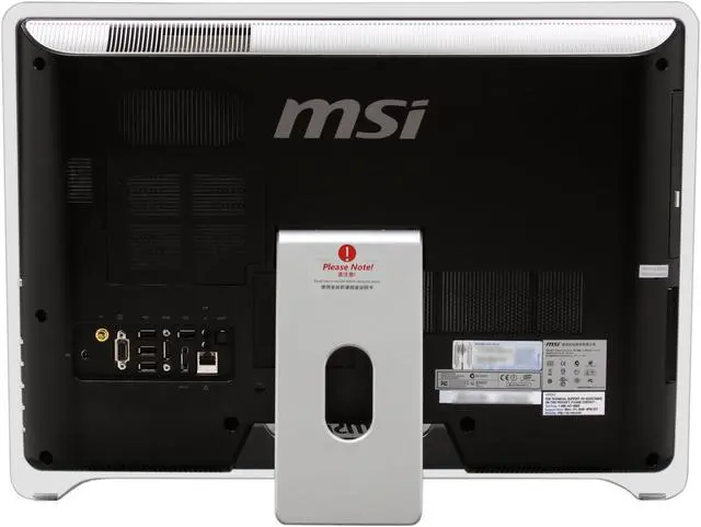 Alt view image 5 of 8 - MSI All-in-One PC Wind Top AE2240-037US Intel Core i3-380M 4GB DDR3 1TB HDD 21.5" Touchscreen Windows 7 Home Premium 64-bit