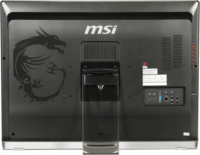 Alt view image 5 of 7 - MSI Intel Core i7 16GB DDR3 128GB SSD+ 2TB HDD 27" Touchscreen Desktop PC Windows 8 64bit AG2712A-024US