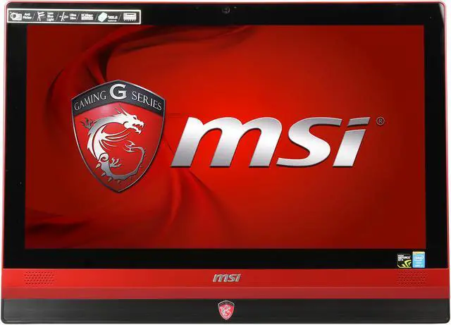 Alt view image 2 of 7 - MSI All-in-One PC AG240 2PE-003US (9S6-AE6711-003) Intel Core i7-4700MQ 16GB DDR3 1TB HDD NVIDIA Geforce GTX 860M 2 GB Windows 8.1 64-Bit