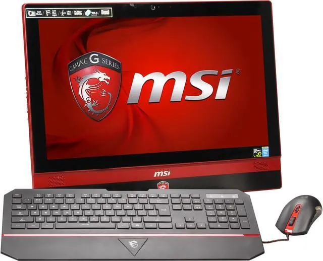 Main image of MSI All-in-One PC AG220 2PE-005US (9S6-ACB311-005) Intel Core i7-4700HQ 12GB DDR3 1TB HDD + 128GB SSD HDD NVIDIA Geforce GTX 860M 2GB Windows 8.1 64-Bit