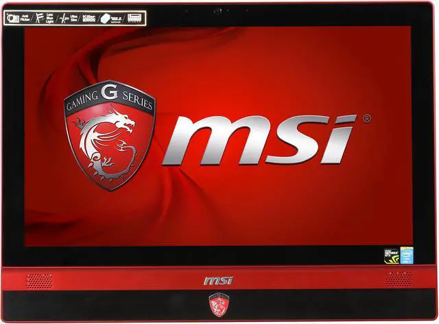 Alt view image 2 of 8 - MSI All-in-One PC AG220 2PE-005US (9S6-ACB311-005) Intel Core i7-4700HQ 12GB DDR3 1TB HDD + 128GB SSD HDD NVIDIA Geforce GTX 860M 2GB Windows 8.1 64-Bit