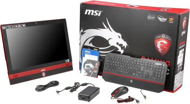 Alt view image 8 of 8 - MSI All-in-One PC AG220 2PE-005US (9S6-ACB311-005) Intel Core i7-4700HQ 12GB DDR3 1TB HDD + 128GB SSD HDD NVIDIA Geforce GTX 860M 2GB Windows 8.1 64-Bit