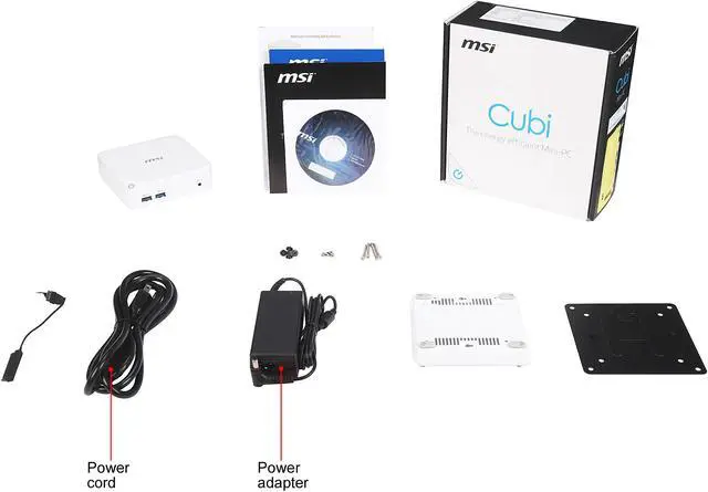 Alt view image 8 of 8 - MSI Mini PC Intel Core i5 5200U (2.20 GHz) 4 GB DDR3L 128 GB SSD Intel HD Graphics 5500 Windows 8.1