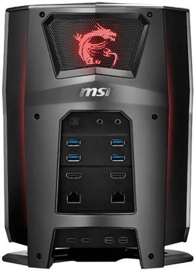 Alt view image 10 of 10 - MSI Desktop Computer Vortex G65 SLI-002 Intel Core i7-6700K 32GB DDR4 1TB HDD 256GB SSD Dual NVIDIA GeForce GTX 980 SLI 16 GB GDDR5 Windows 10 Home