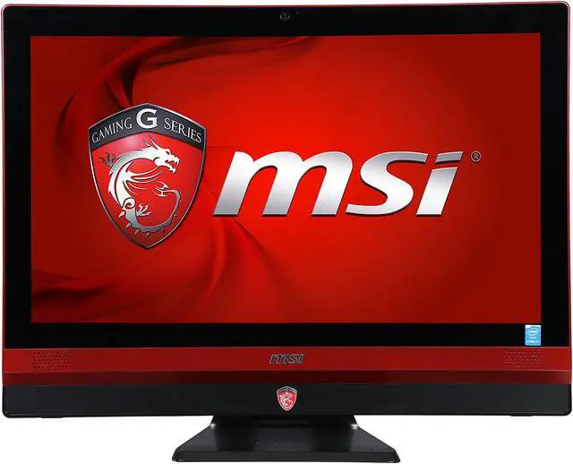 Alt view image 2 of 7 - MSI All-in-One PC 24GE 2QE 4K-012US Intel Core i7-4720HQ 16 GB DDR3L 2TB HDD 256GB SSD NVIDIA GeForce GTX 960M Windows 10 Home 64-Bit