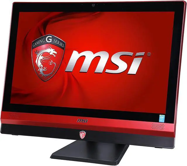 Alt view image 3 of 7 - MSI All-in-One PC 24GE 2QE 4K-012US Intel Core i7-4720HQ 16 GB DDR3L 2TB HDD 256GB SSD NVIDIA GeForce GTX 960M Windows 10 Home 64-Bit