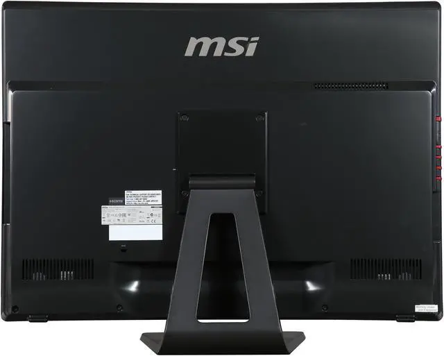 Alt view image 5 of 7 - MSI All-in-One PC 24GE 2QE 4K-0010US Intel Core i7-5700HQ 16 GB DDR3L 2TB HDD 256GB SSD NVIDIA GeForce GTX 960M Windows 10 Home 64-Bit
