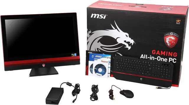 Alt view image 7 of 7 - MSI All-in-One PC 24GE 2QE 4K-0010US Intel Core i7-5700HQ 16 GB DDR3L 2TB HDD 256GB SSD NVIDIA GeForce GTX 960M Windows 10 Home 64-Bit