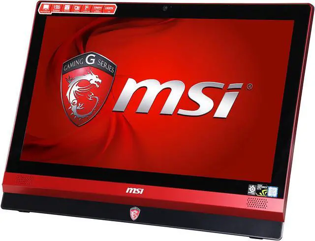 Alt view image 3 of 8 - MSI All-in-One Computer Gaming 24T 6QD-041US Intel Core i5-6300HQ 16GB DDR4 1TB HDD NVIDIA GeForce GTX 950M Windows 10 Home 64-Bit