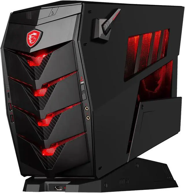 Alt view image 6 of 12 - MSI Desktop Computer Aegis 3 VR7RD-013US Intel Core i7-7700 16GB DDR4 3TB HDD 256 GB M.2 SATA SSD GeForce GTX 1070 Windows 10 Home 64-Bit