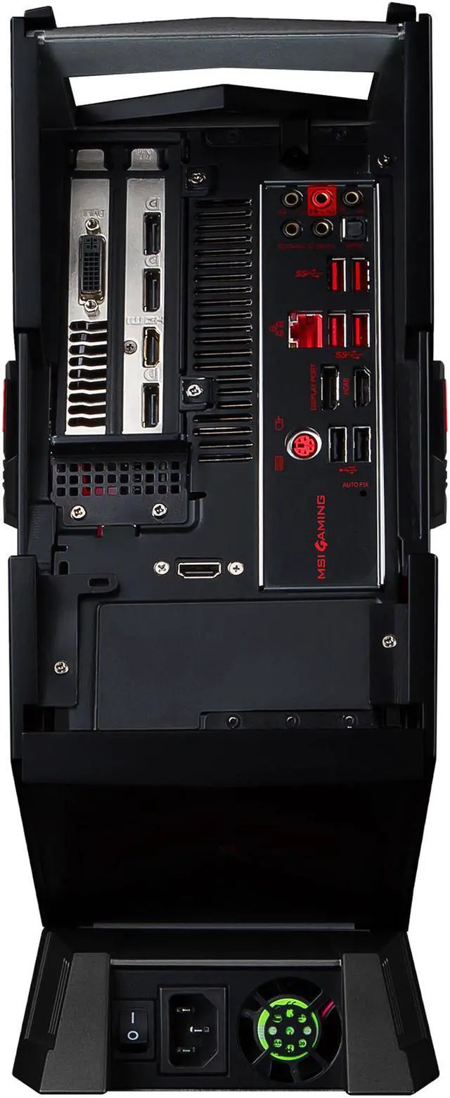 Alt view image 11 of 12 - MSI Desktop Computer Aegis 3 VR7RD-013US Intel Core i7-7700 16GB DDR4 3TB HDD 256 GB M.2 SATA SSD GeForce GTX 1070 Windows 10 Home 64-Bit