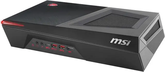 Alt view image 9 of 20 - MSI Desktop Computer Trident 3 Trident 3 VR7RC-020US Intel Core i5-7400 8GB DDR4 1TB HDD GeForce GTX 1060 Windows 10 Home 64-Bit
