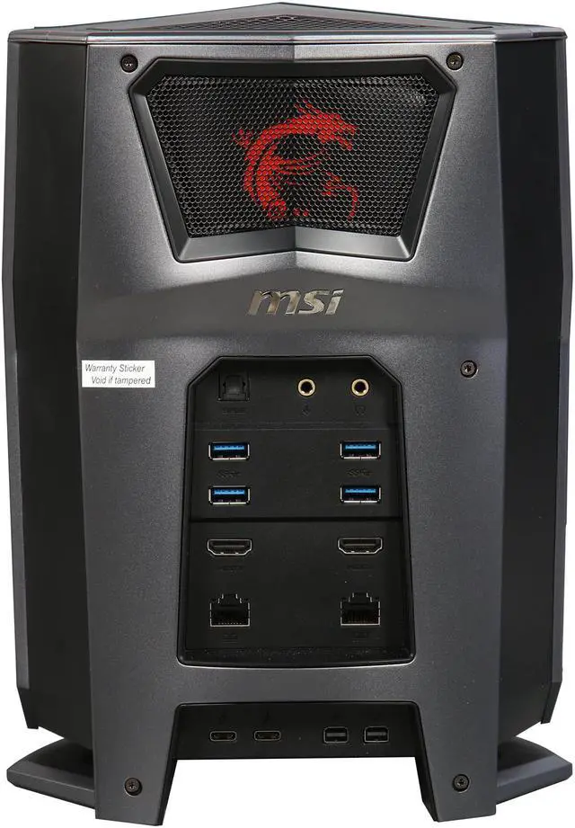 Alt view image 5 of 8 - MSI Desktop PC Vortex G65VR SLI-091 Intel Core i7-6700K 32GB DDR4 1TB HDD 512GB SSD GeForce GTX 1070 Windows 10 Home 64-Bit