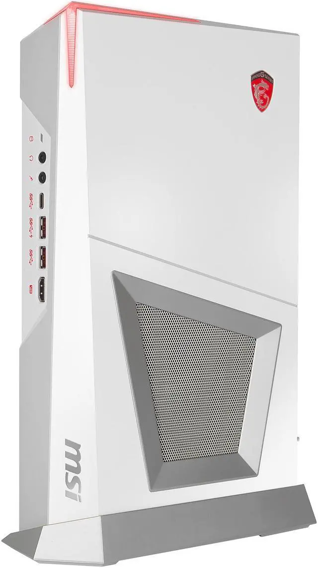 Alt view image 5 of 20 - MSI Desktop PC Trident 3 Trident 3 Arctic VR7RD-048US Intel Core i7-7700 16GB DDR4 1TB HDD 256GB SSD GeForce GTX 1070 Windows 10 Home 64-Bit