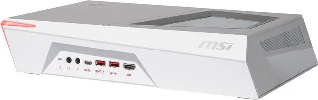 Alt view image 10 of 20 - MSI Desktop PC Trident 3 Trident 3 Arctic VR7RD-048US Intel Core i7-7700 16GB DDR4 1TB HDD 256GB SSD GeForce GTX 1070 Windows 10 Home 64-Bit