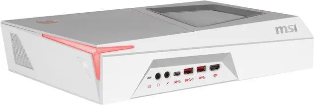 Alt view image 12 of 20 - MSI Desktop PC Trident 3 Trident 3 Arctic VR7RD-048US Intel Core i7-7700 16GB DDR4 1TB HDD 256GB SSD GeForce GTX 1070 Windows 10 Home 64-Bit