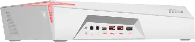 Alt view image 14 of 20 - MSI Desktop PC Trident 3 Trident 3 Arctic VR7RD-048US Intel Core i7-7700 16GB DDR4 1TB HDD 256GB SSD GeForce GTX 1070 Windows 10 Home 64-Bit