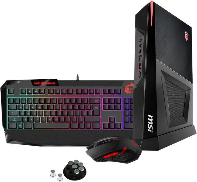Main image of MSI Desktop PC Trident 3 Trident 3 VR7RC-089US Intel Core i7-7700 8GB DDR4 1TB HDD GeForce GTX 1060 Windows 10 Home 64-Bit