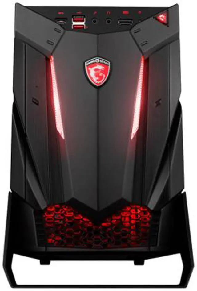 Alt view image 3 of 6 - MSI Desktop Computer Nightblade 3 Intel Core i5-7400 1TB HDD GeForce GTX 1060 Windows 10 Home
