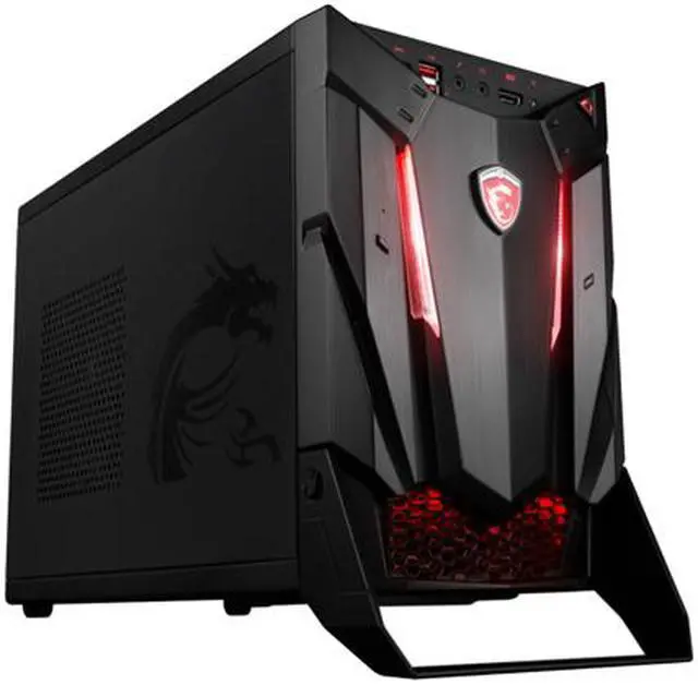 Alt view image 4 of 6 - MSI Desktop Computer Nightblade 3 Intel Core i5-7400 1TB HDD GeForce GTX 1060 Windows 10 Home