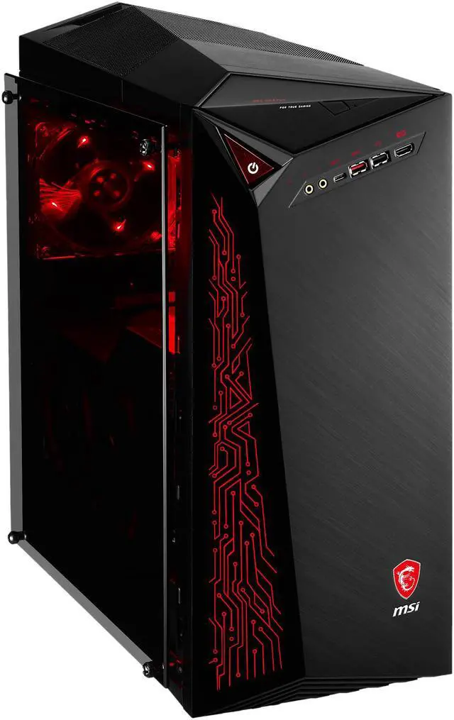 Alt view image 4 of 18 - MSI Desktop Computer Infinite A Infinite A VR7RF-006US Intel Core i7-7700 16GB DDR4 2TB HDD 512GB SSD NVIDIA GeForce GTX 1080 Ti ARMOR Windows 10 Home 64-Bit