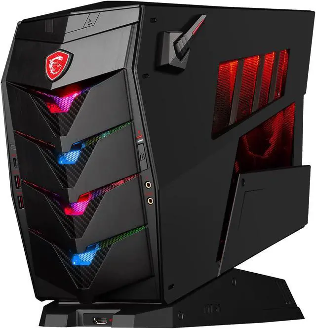 Alt view image 4 of 20 - MSI Desktop Computer Aegis 3 VR7RD-077US Intel Core i7-7700 16GB DDR4 2TB HDD 256GB SSD GeForce GTX 1070 Windows 10 Home 64-Bit (English Only)