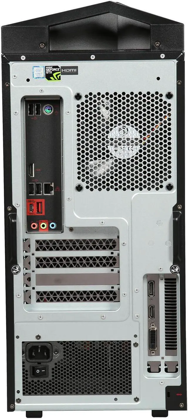 Alt view image 8 of 9 - MSI Desktop Computer Infinite VR7RC-036US Intel Core i7-7700 16GB DDR4 2TB HDD GeForce GTX 1060 Windows 10 Home 64-Bit