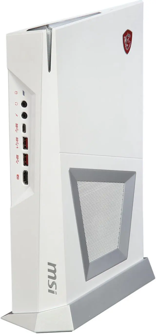 Alt view image 3 of 7 - MSI Desktop Computer Trident 3 Arctic 8RD-002US Intel Core i7-8700 16GB DDR4 1TB HDD 256 GB M.2 SSD GeForce GTX 1070 Windows 10 Home 64-Bit