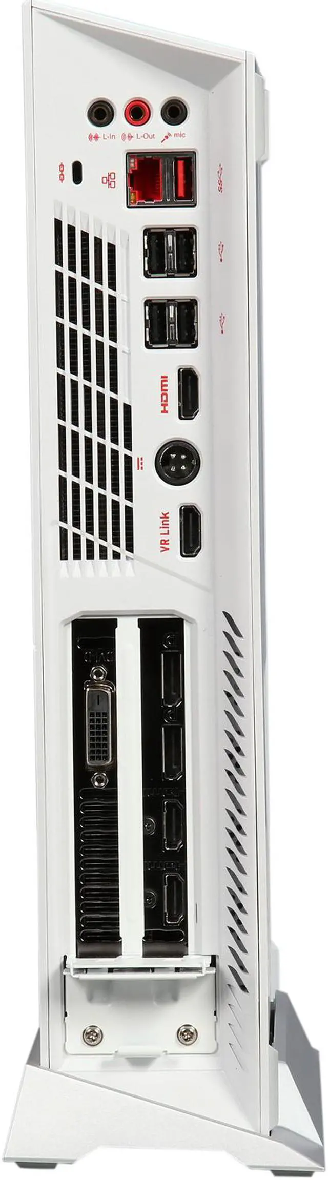 Alt view image 6 of 7 - MSI Desktop Computer Trident 3 Arctic 8RD-002US Intel Core i7-8700 16GB DDR4 1TB HDD 256 GB M.2 SSD GeForce GTX 1070 Windows 10 Home 64-Bit